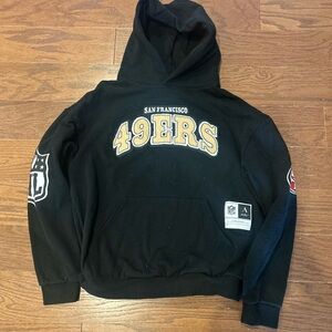Black 1946 Graphic Hoodie 49ers team